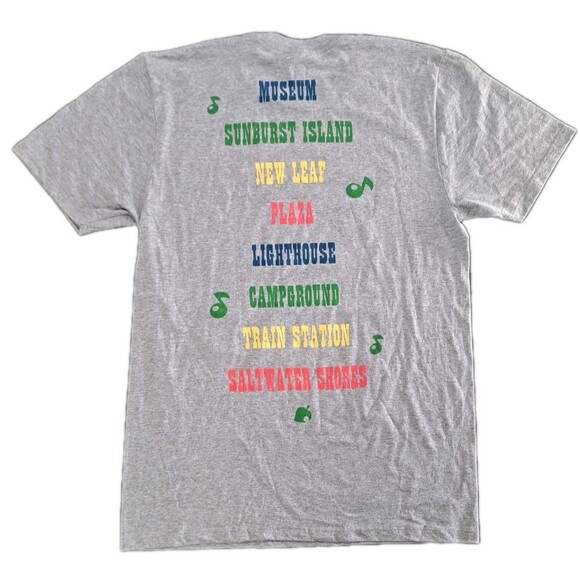 Animal Crossing Medium Graphic T-Shirt K.K. Slider World Tour Live Concert Adult - Picture 2 of 6